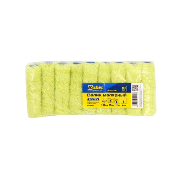 Валик малярный SYNTEX 15/100/11мм, d6мм