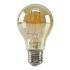 Лампа LED VELMAX V-FILAMENT-AMBER-A60, 4W, E27, 2200K, 400LM