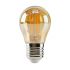 Лампа LED VELMAX V-FILAMENT-AMBER-G45, 6W, E27, 2500K, 600LM