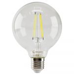 Лампа LED VELMAX V-FILAMENT-G95, 8W, E27, 4100K, 800LM