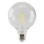 Лампа LED VELMAX V-FILAMENT-G125, 8W, E27, 4100K, 800LM