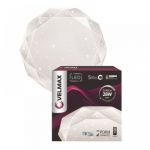 Светильник LED VELMAX V-CL-DIAMOND, 70W, SMART, 3000K-6500K, 4900LM, пульт дистанционного управления