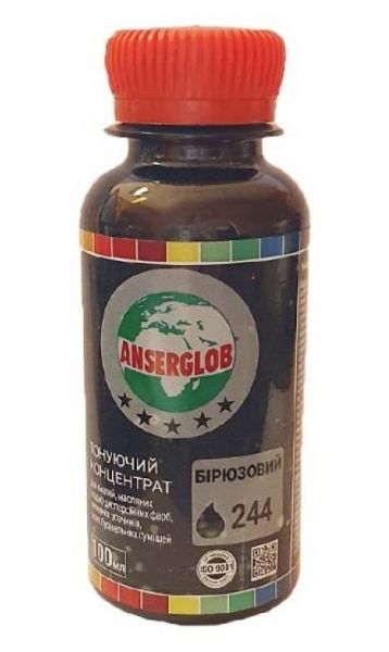 Тонирующий концентр Anserglob №244 бирюзовый 0,1л