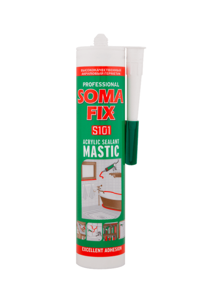 Акриловый герметик SomaFix Mastic 310 мл белый