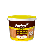 Клей ПВА D3 столярный Farbex, 0,5кг