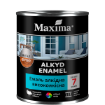 Эмаль алкидная высококачественная, белая матовая Maxima
