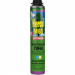 Пена монтажная HERCUL M65 OPTIMUM всесезонная ПРОФИ 850 мл