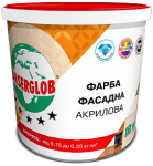 Краска фасадная акриловая ANSERGLOB, 14кг