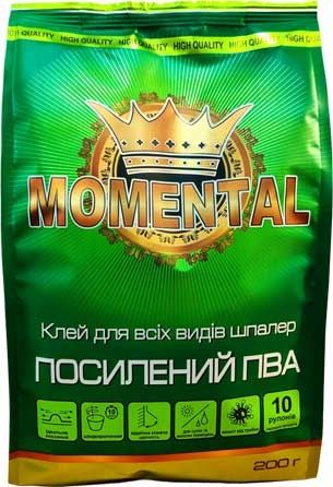Клей для всех типов обоев, 200гр Momental