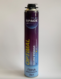 Пена монтажная 800мл OPTIMAL (проф.+руч.) FROM SPACE