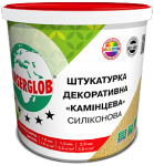 Штукатурка декоративная "Камешковая" силиконовая ANSERGLOB 1,0мм;1,5мм;2мм 25кг