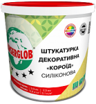 Штукатурка декоративная "Короед" силиконовая ANSERGLOB 2,0 мм; 2,5мм 25кг